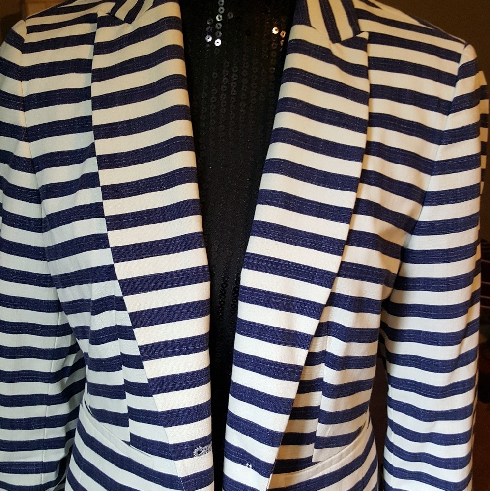 Striped jacket - Picture 2 of 7